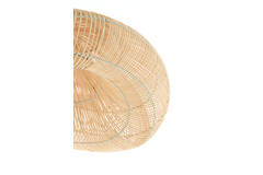 Hanging lamp 65x64x30,5 cm JANZUR rattan natural