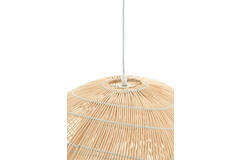 Hanging lamp 65x64x30,5 cm JANZUR rattan natural