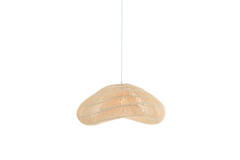 Hanging lamp 65x64x30,5 cm JANZUR rattan natural