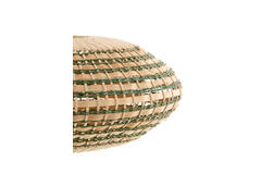 Hanging lamp Ø59,5x28 cm TAWELA rattan natural+green