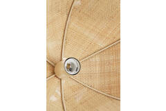 Hanging lamp Ø55x36,5 cm SULINA raffia natural+green