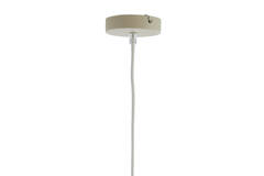 Hanging lamp Ø38,5x32 cm SUKAU linen cream