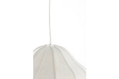 Hanging lamp Ø38,5x32 cm SUKAU linen cream