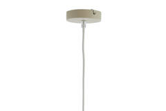 Hanging lamp Ø50x40 cm SUKAU linen cream