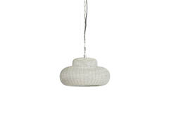Hanging lamp Ø47x26 cm PIEDRA cream