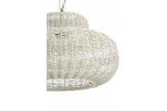Hanging lamp Ø47x26 cm PIEDRA cream