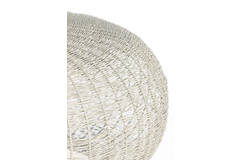 Hanging lamp Ø59x31,5 cm PIEDRA cream