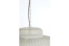 Hanging lamp Ø59x31,5 cm PIEDRA cream
