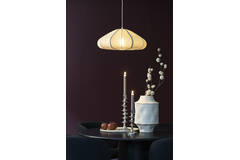 Hanglamp Ø50x20 cm CESANO jute naturel