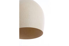 Hanging lamp Ø24x39 cm ROSERO sand+light brown spotted
