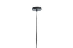 Hanging lamp Ø24x39 cm ROSERO terra+brown spotted