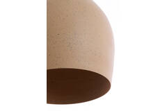 Hanging lamp Ø24x39 cm ROSERO terra+brown spotted