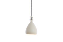 Hanging lamp Ø24x37 cm RISARI sand+light brown spotted