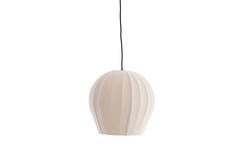 Hanging lamp Ø35x33 cm ZAGORI bouclé sand
