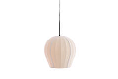 Hanging lamp Ø35x33 cm ZAGORI bouclé sand