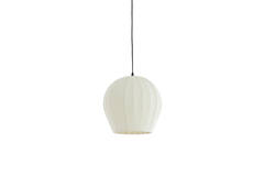 Hanging lamp Ø35x33 cm ZAGORI bouclé cream