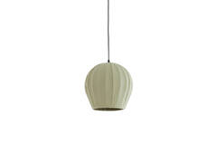 Hanging lamp Ø35x33 cm ZAGORI bouclé mint green