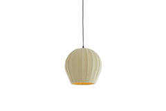 Hanging lamp Ø35x33 cm ZAGORI bouclé mint green