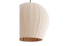 Hanglamp Ø44x42 cm ZAGORI bouclé zand