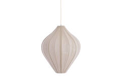 Hanging lamp Ø47x55 cm PASTO jute natural