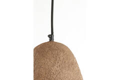 Hanglamp Ø24x48 cm DIVALA antiek donker terra