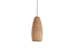 Hanglamp Ø26x56 cm DIVALA antiek donker terra