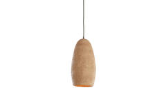 Hanglamp Ø26x56 cm DIVALA antiek donker terra