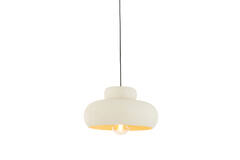 Hanging lamp Ø39x20 cm NEIVA matt cream