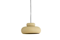 Hanging lamp Ø39x20 cm NEIVA matt brown-grey