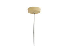 Hanging lamp Ø39x20 cm NEIVA matt brown-grey