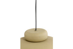 Hanging lamp Ø39x20 cm NEIVA matt brown-grey