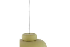 Hanging lamp Ø39x20 cm NEIVA matt olive green