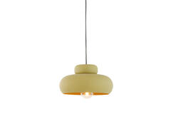 Hanging lamp Ø39x20 cm NEIVA matt olive green