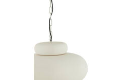 Hanglamp Ø46x30 cm NEIVA mat crème