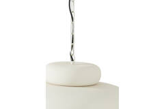 Hanglamp Ø46x30 cm NEIVA mat crème
