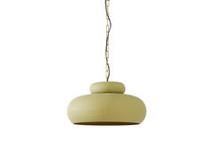 Hanging lamp Ø46x30 cm NEIVA matt olive green