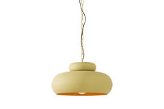 Hanging lamp Ø46x30 cm NEIVA matt olive green