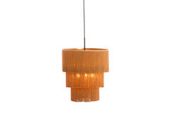Hanging lamp 3L Ø45x50 cm MALAIKA brown