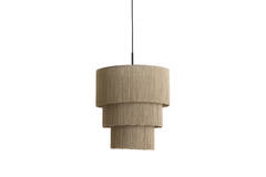 Hanging lamp 3L Ø45x50 cm MALAIKA taupe