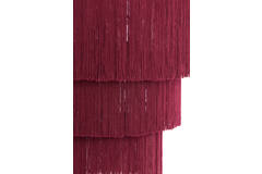 Hanging lamp 3L Ø45x50 cm MALAIKA dark purple