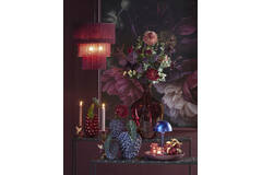 Hanging lamp 3L Ø45x50 cm MALAIKA dark purple