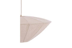 Hanging lamp Ø60x25 cm SATILLA cream