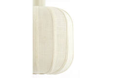 Hanging lamp 7L Ø53x104 cm TUFIA linen cream