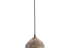 Hanging lamp Ø53x63,5 cm RYOTA brown gold