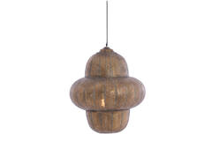Hanging lamp Ø53x63,5 cm RYOTA brown gold