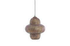 Hanging lamp Ø42x50,5 cm RYOTA brown gold