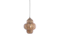 Hanging lamp Ø30,5x41 cm RYOTA brown gold