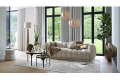 Hanglamp Ø40x30 cm SAVINA crème