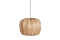 Lámpara colgante Ø60x45 cm SAVINA crema