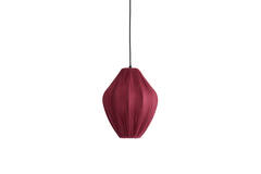 Hanging lamp Ø31x38 cm VERITA burgundy